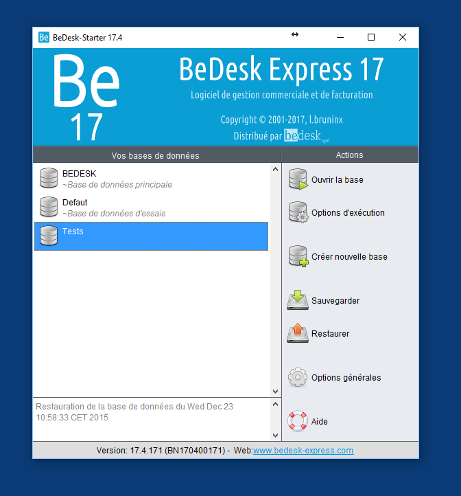 BeDesk-Starter 17.4.171